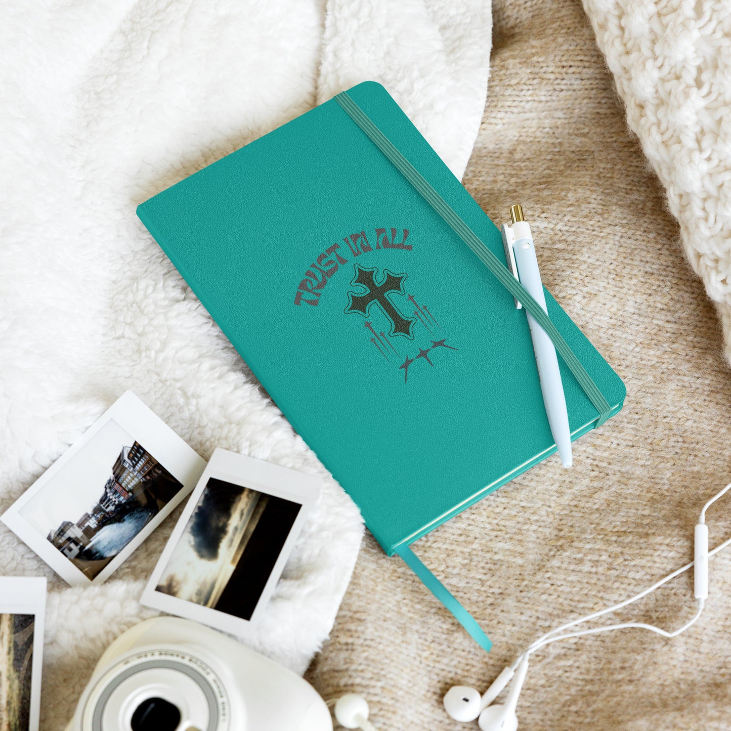 Trust In All Hardcover bound notebook