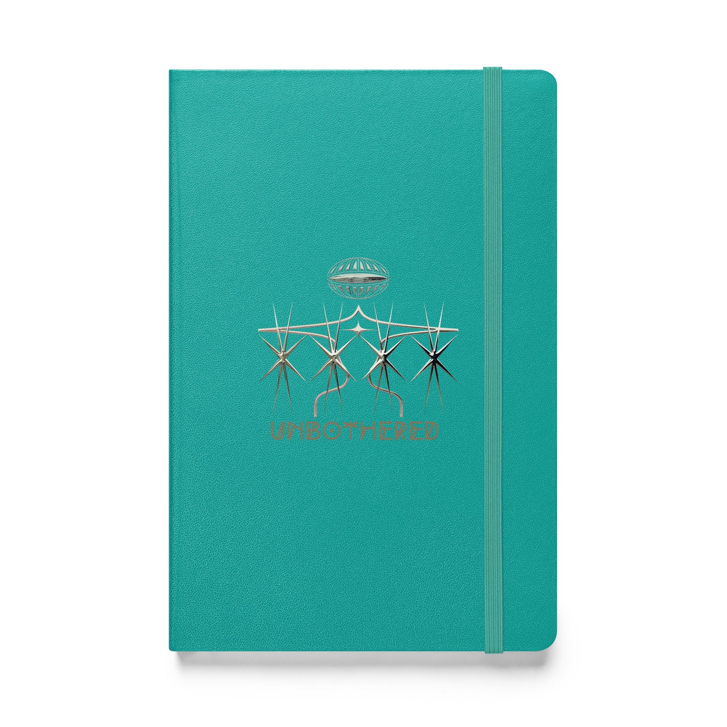 UNBOTHERED Hardcover bound notebook