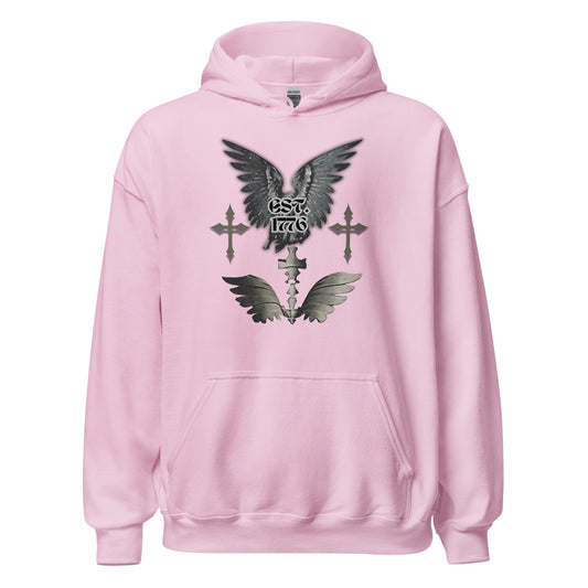 EST. 1776 Unisex Hoodie w/ backside print