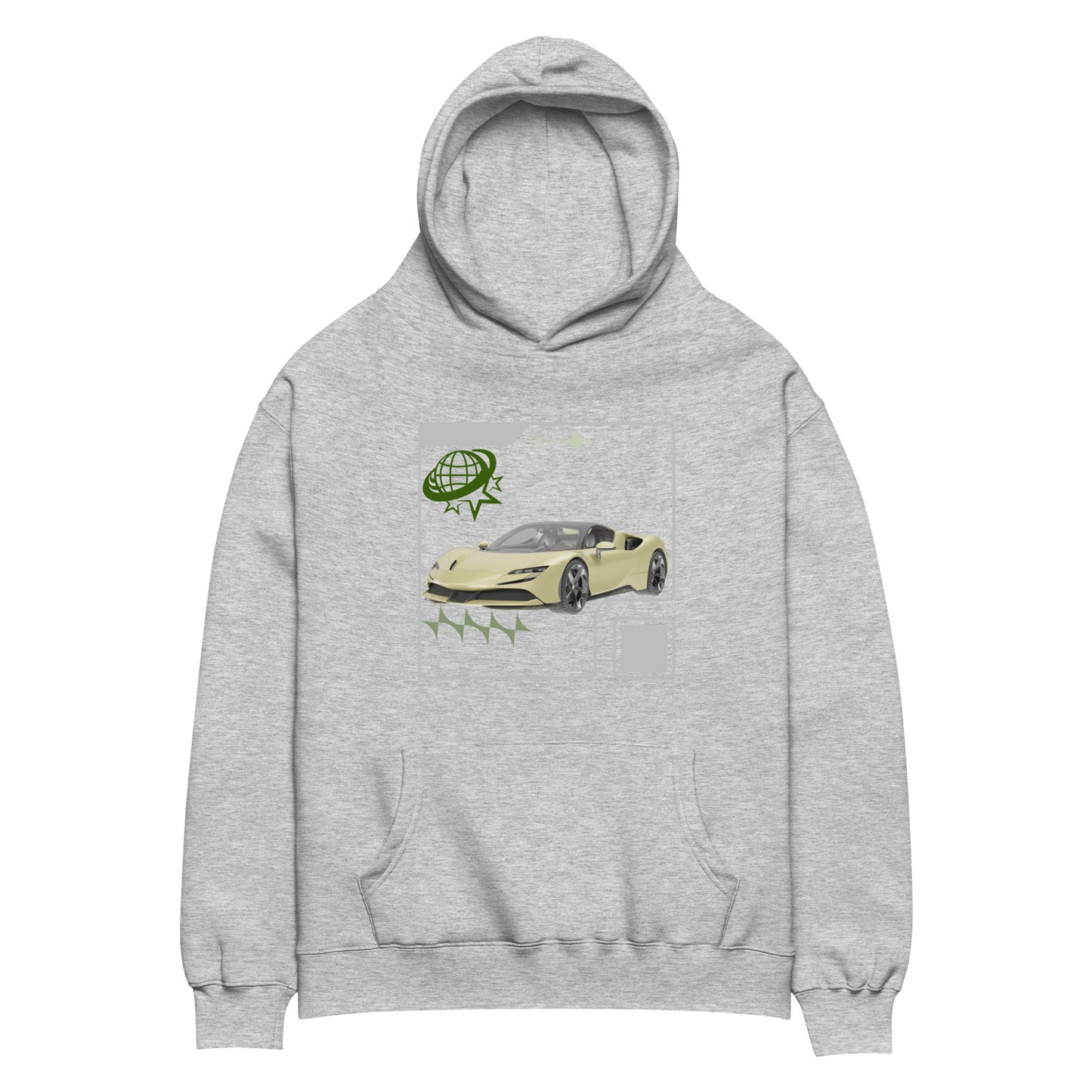 Worldwide Green Motor Unisex oversized hoodie