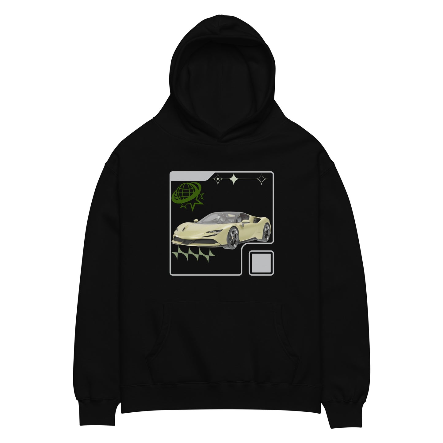 Worldwide Green Motor Unisex oversized hoodie